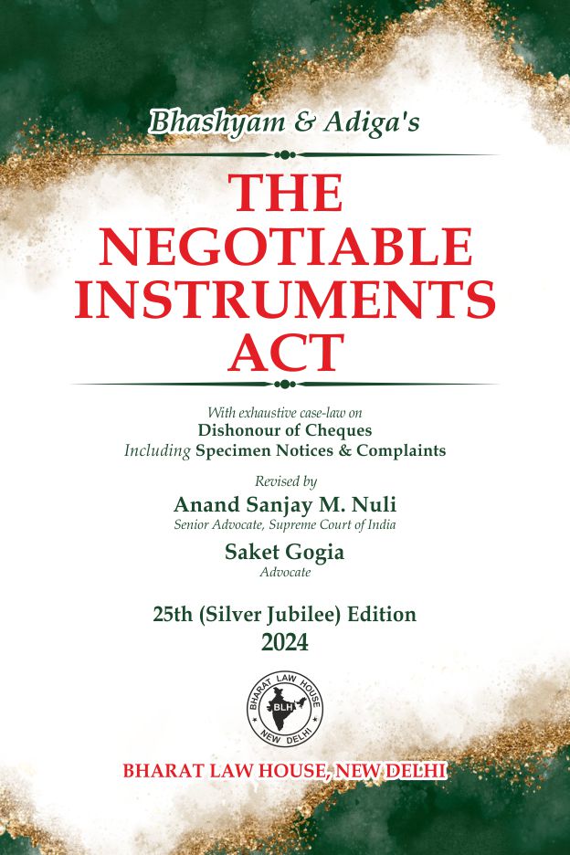 THE NEGOTIABLE INSTRUMENTS ACT